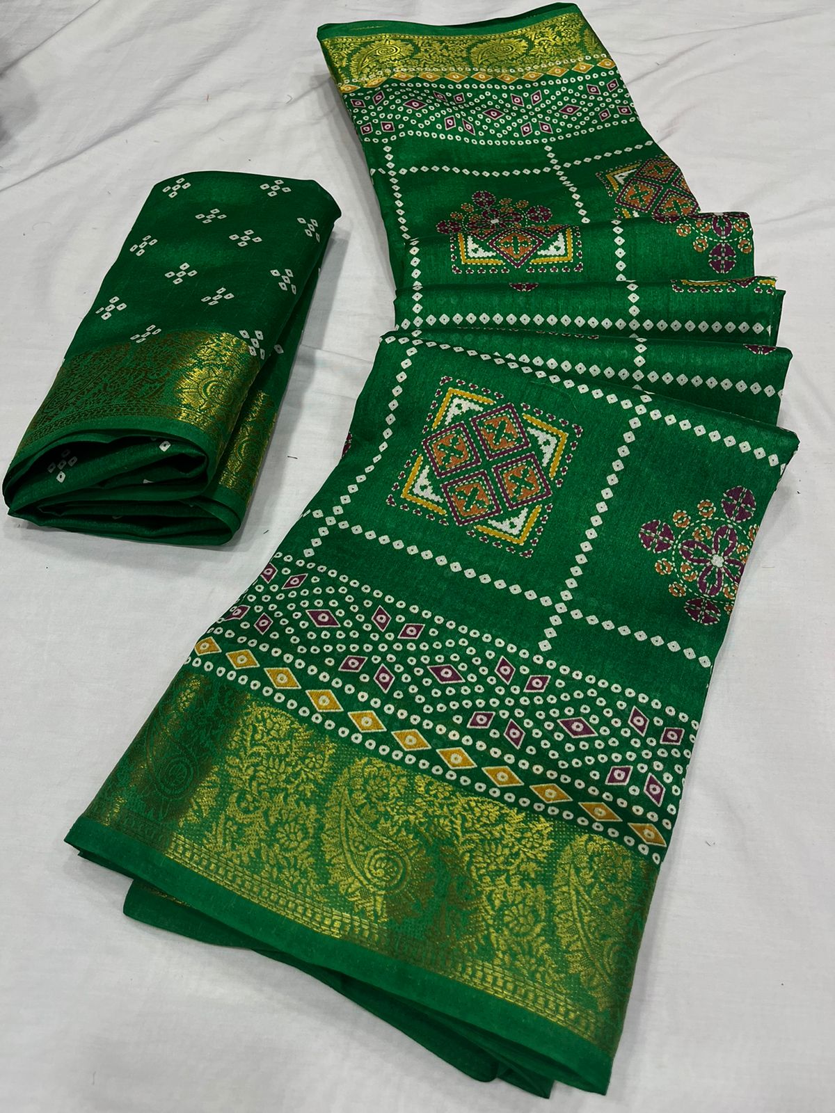 Wow Patola Soft Tussar Silk saree Catalog